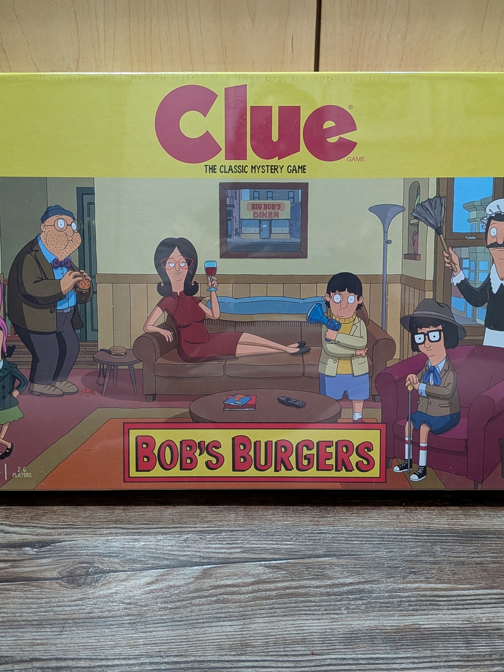 CLUE: Bob's Burgers Edition Board Game - Still Sealed